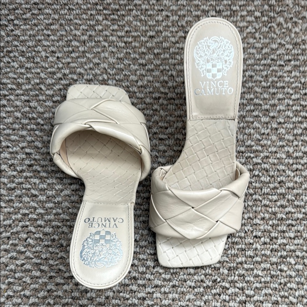 Vince Camuto Cream Women's Heels